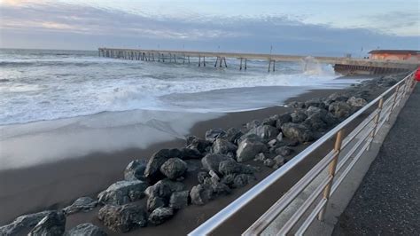 Pacifica Pier closed after being damaged by high waves